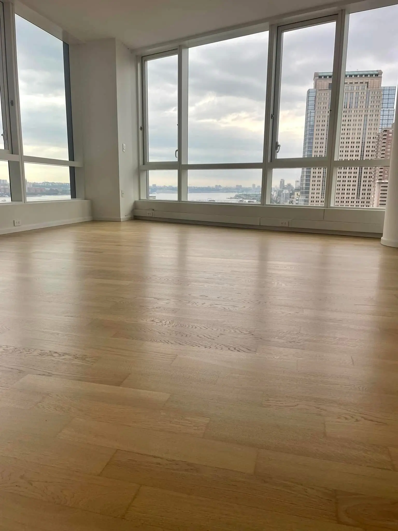 Contemporary Hardwood Flooring Installation in Queens