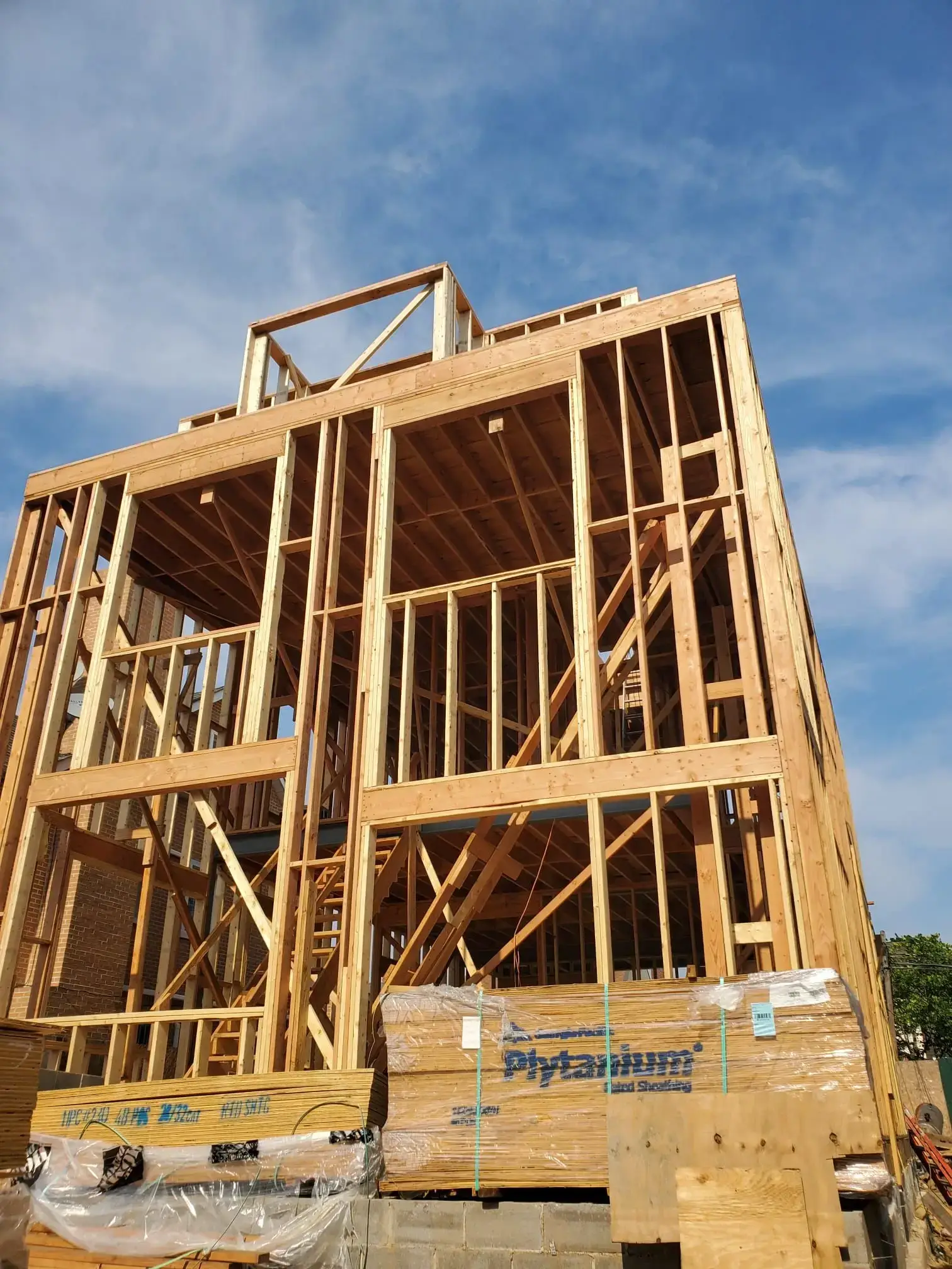 Residential Structural Framing & Exterior Build
